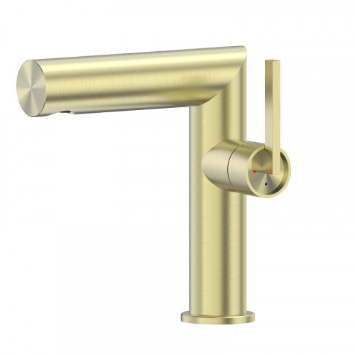 Смеситель для раковины Abber Perfekte 316 AF8A10BG цвет Золото брашированное