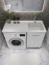 Тумба с раковиной Agger Клин 110 R CLE1100ANWH-D-SR цвет Белый глянцевый