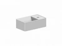 Раковина Scarabeo Teorema 41 8031/R41x23 цвет Белый