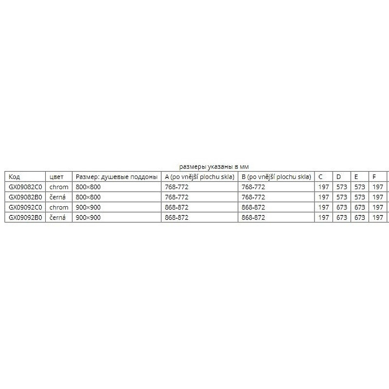Душевой уголок Riho SZ Scandic NXT Х207 77х77 L/P G001099120 (GX09082C0) профиль Хром стекло прозрачное