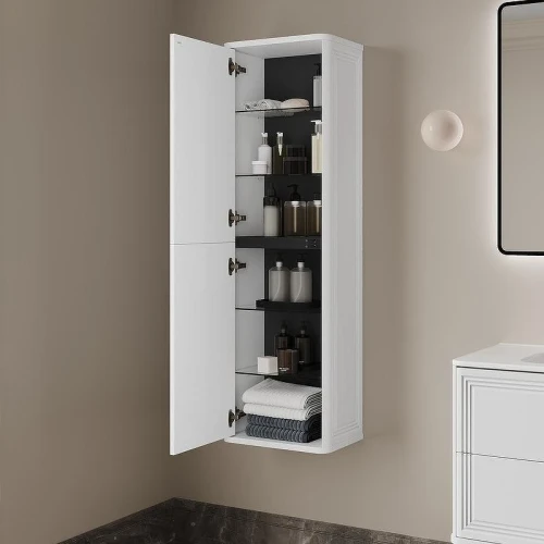 Шкаф пенал Iddis Oxford Neo 40 OXN40W0i97 подвесной цвет Белый