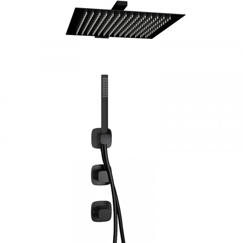 Душевая система WasserKRAFT Nuthe A9151.264.219.162.327.242.217 Черная матовая латунь встраиваемый