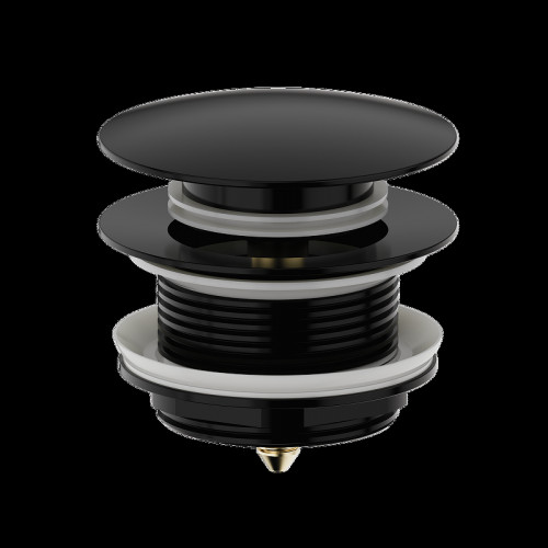 Донный клапан Wonzon &amp; Woghand WW-SS105-MB click-clack цвет Черный матовый