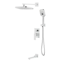 Душевая система Azario Reusa AZ-K7367 цвет Хром