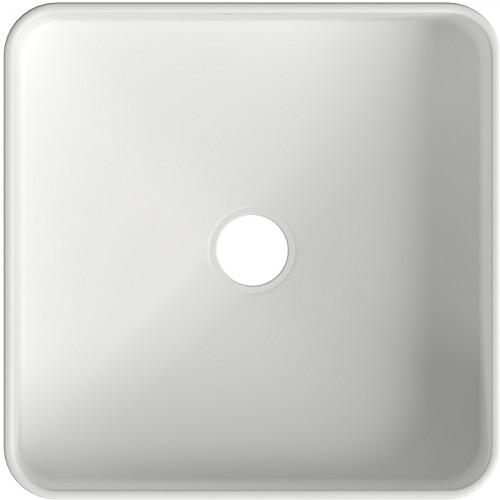 Раковина-чаша Aqueduto Espiral 37 ESP0320 Белая матовая фарфор накладная