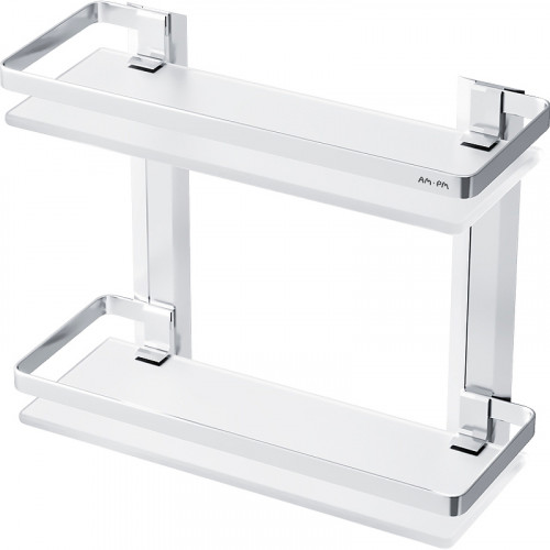 Стеклянная полка AM.PM Sense L A7455200 Серебристая