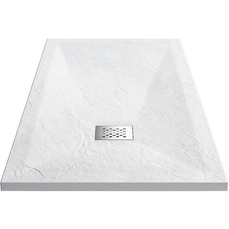 Душевой поддон из искусственного камня Vincea 120x100 VST-4SR1012W Белый матовый
