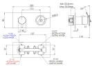 Смеситель для душа Remer Chrono CH93Z цвет Хром