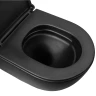 Унитаз Azario Ines Black AZ-W03-SB подвесной цвет Черный матовый с сиденьем Микролифт