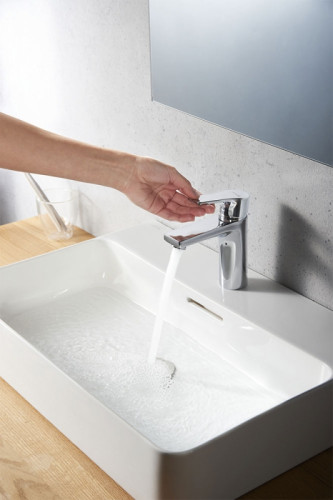 Смеситель для раковины Kludi Zenta SL 482980565 Хром латунь