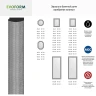 Зеркало Evoform Definite 47х57 BY 3944 с фацетом в багетной раме - Серебряная кольчуга 88