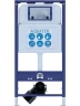 Комплект унитаза с инсталляцией Aquatek Set Aquatek Европа-042 4в1 цвет Белый с сиденьем Микролифт и клавишей смыва цвет Белый