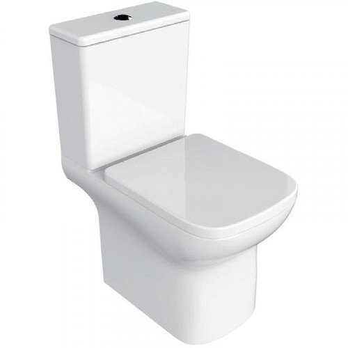 Унитаз компакт Azario Alba AZ-8323 Белый с бачком и сиденьем Микролифт