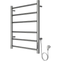 Электрический полотенцесушитель Azario Parma 500x600 П6 AZ10856 диммер справа Хром