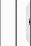 Душевой уголок Allen Brau Priority 140x90 3.31012.BBA+3.31018.BBA цвет профиля Черный браш стекло прозрачное