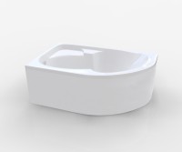 Акриловая ванна 1MarKa Diana 150x90 L 01ди1590л без гидромассажа