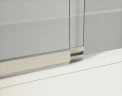 Шторка на ванну Vincea VSB 100х145 VSB-1E100CGB профиль Черный матовый стекло тонированное