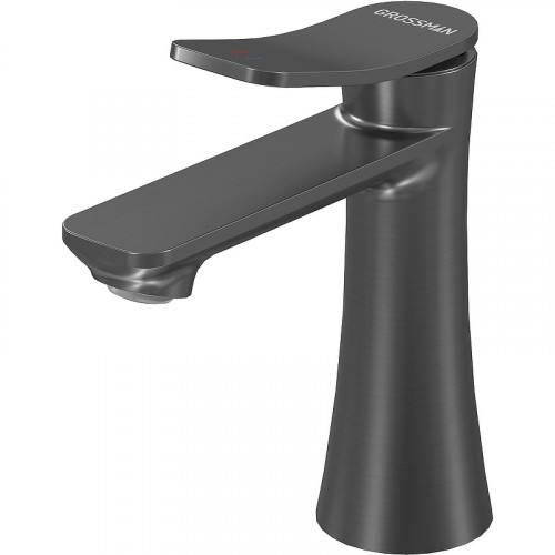 Смеситель для раковины Grossman Advans 510.K35.09.420 Графит брашированный латунь