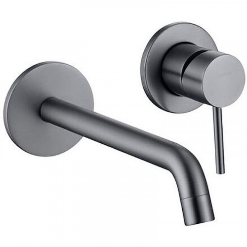 Смеситель для раковины Caprigo Don 53-027-GUN Вороненая сталь