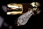 Смеситель для ванны Boheme Vogue Crystal 213-CRST Золото латунь на стену