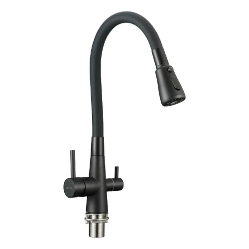 Смеситель для кухни Fmark FS1062-H01-2 цвет Черный
