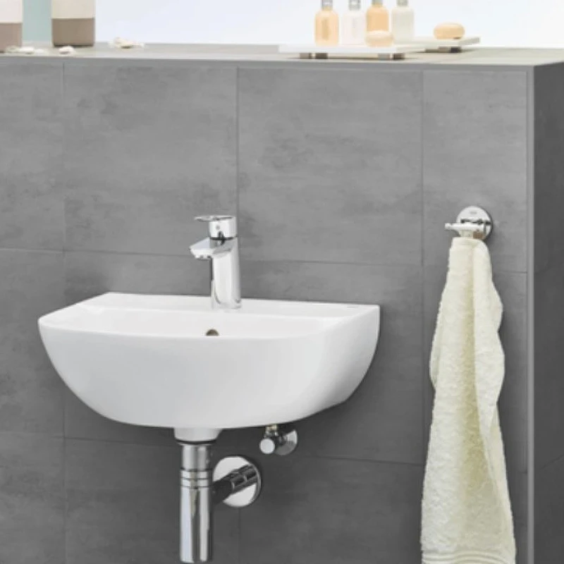Раковина Grohe Bau Ceramic 55 39440000 Альпин-белый фаянс подвесная