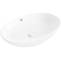 Раковина-чаша BelBagno 63 BB1104 Белая фаянс накладная