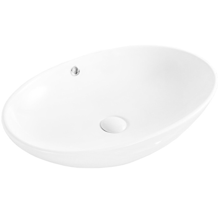 Раковина-чаша BelBagno 63 BB1104 Белая фаянс накладная