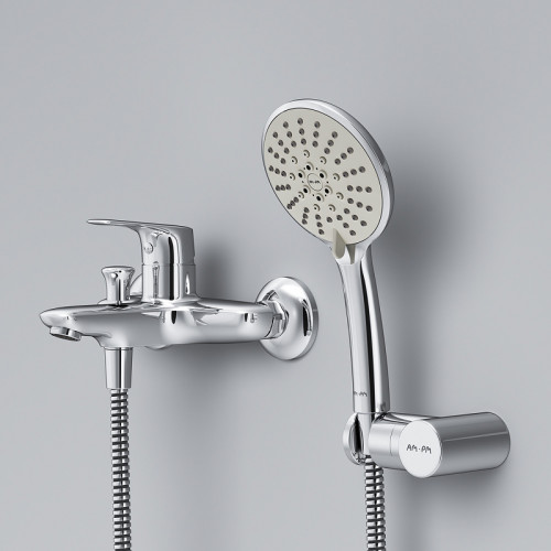 Смеситель для ванны AM.PM Joy F85E15000 Хром латунь на стену