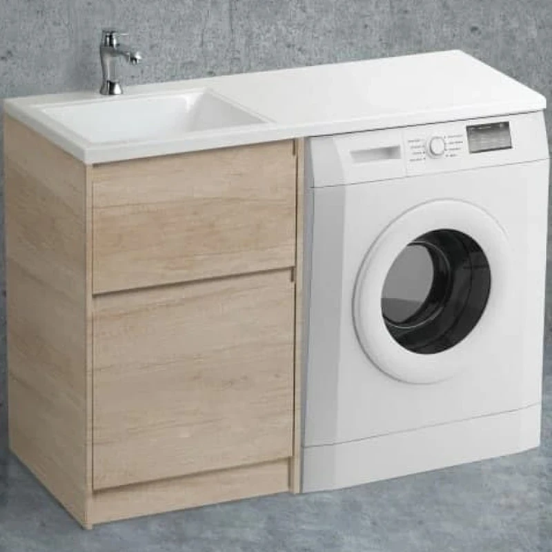 Тумба под раковину BelBagno Kraft 120 KRAFT-LVD-580/1200-2C-PIA-RNN Rovere Nebrasca Nature МДФ / ЛДСП
