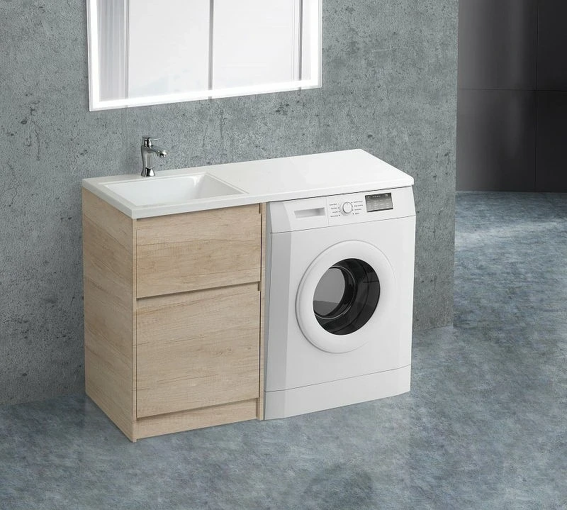 Тумба под раковину BelBagno Kraft 120 KRAFT-LVD-580/1200-2C-PIA-RNN Rovere Nebrasca Nature МДФ / ЛДСП