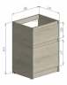 Тумба под раковину BelBagno Kraft 120 KRAFT-LVD-580/1200-2C-PIA-RNN Rovere Nebrasca Nature МДФ / ЛДСП