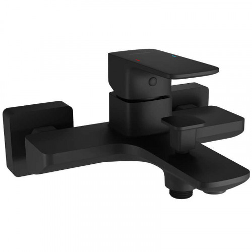 Смеситель для ванны Excellent Keria AREX.2005BL Черный на стену