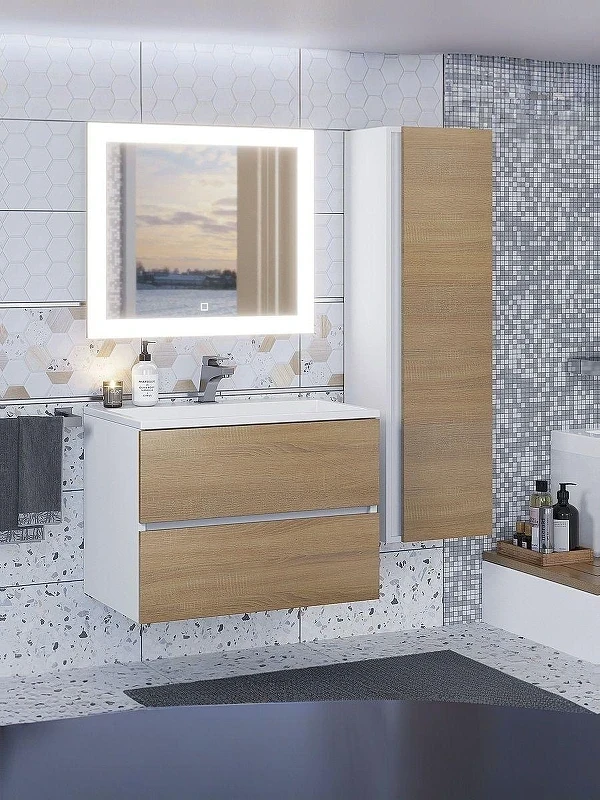 Зеркало Uperwood Barsa 70 2920205442 с подсветкой с сенсорным выключателем и подогревом