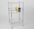 Стеклянная полка WasserKRAFT K-4033 Хром
