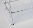 Стеклянная полка WasserKRAFT K-4033 Хром