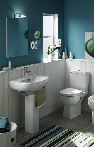 Раковина Jacob Delafon Odeon Up 60 E4736-00 Белая фаянс подвесная