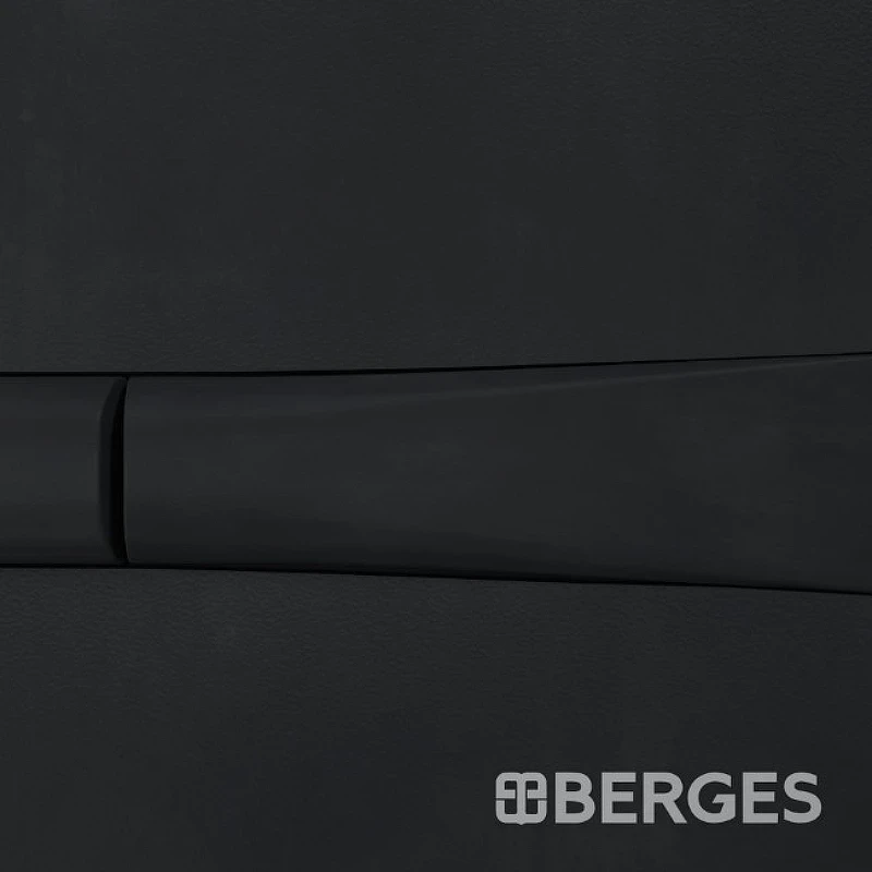 Инсталляция Berges Novum F5 040255 для унитаза с Черной матовой клавишей смыва пластик