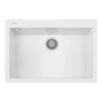 Кухонная мойка Rivelato Zeno 76 ZN-7650 Bianco latte цвет Белый