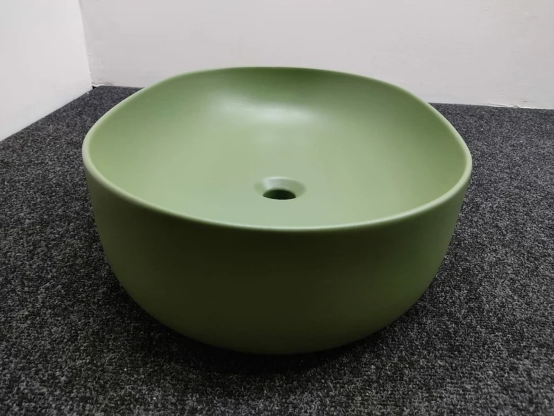 Раковина-чаша Kerasan Nolita 60 534311 Verde фарфор накладная