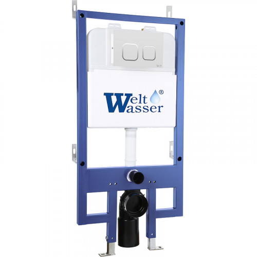 Инсталляция WeltWasser WW Bamberg 545 10000010288 для унитаза без клавиши смыва пластик
