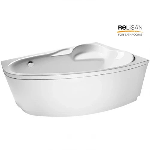 Акриловая ванна Relisan Ariadna 135x95 R Гл000001461 без гидромассажа