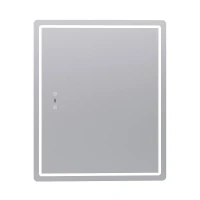 Зеркальный шкаф Vigo Geometry 50 455 с подсветкой цвет Белый