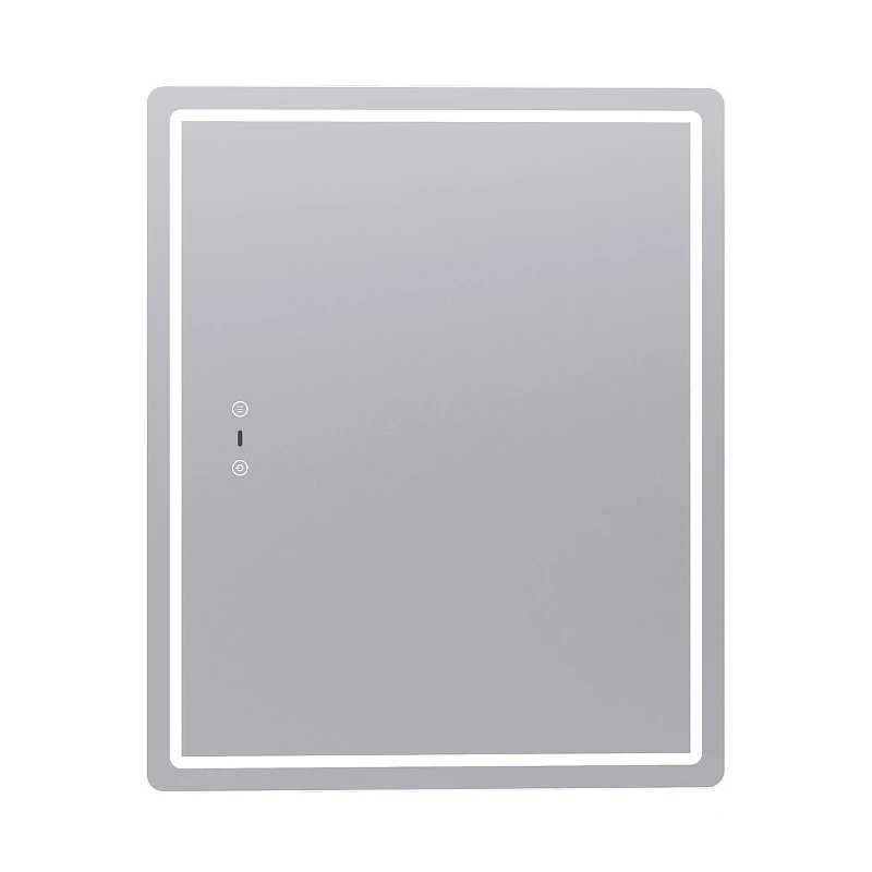 Зеркальный шкаф Vigo Geometry 50 455 с подсветкой цвет Белый