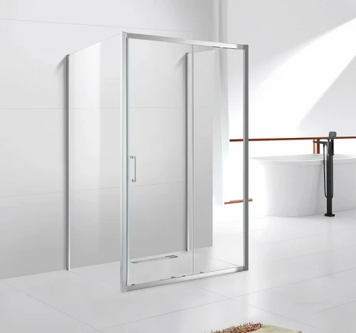 Душевой уголок Cezares Molveno 110x90 MOLVENO-AH-12-110/90-C-Cr-IV профиль Хром стекло прозрачное