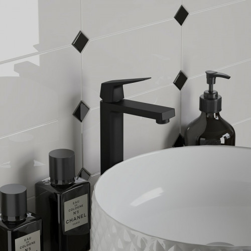 Смеситель для раковины Paini Bari RTYO205LL Черный матовый