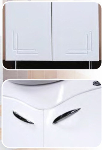 Тумба под раковину Onika Лада 60 Белая МДФ / ЛДСП