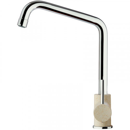 Смеситель для кухни Paini Cox 7894572CR599H1KM Бежевый матовый Хром