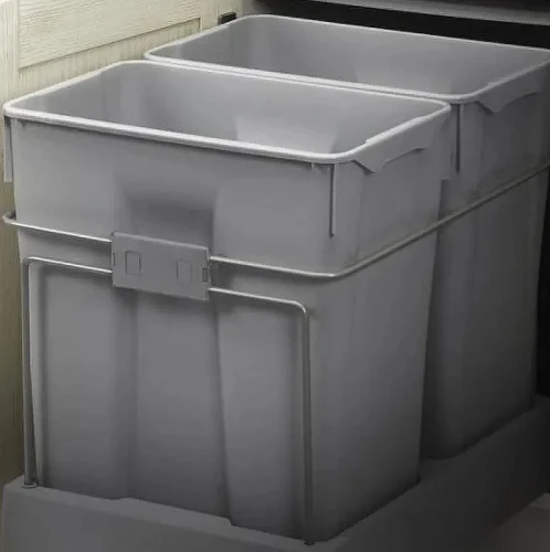 Система сортировки мусора Alveus Albio 40 2x30 L 1090338 Серая