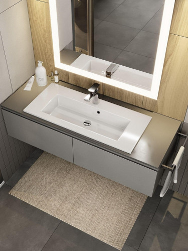 Раковина Uperwood Aurora 80 RAurora80wg цвет Белый глянцевый